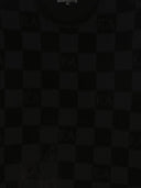 Emporio Armani Check Crewneck Sweater