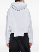 Dsquared2 Cotton Cropped Hoodie