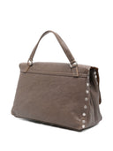 Zanellato Postina Tabacco Baby Leather Handbag