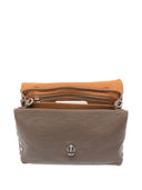 Zanellato Postina Tabacco Baby Leather Handbag