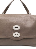 Zanellato Postina Tabacco Baby Leather Handbag