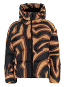 Pucci tryckt nylon dunjacka