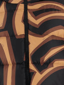 Pucci tryckt nylon dunjacka