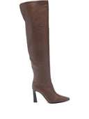 Giuseppe Zanotti Janiee Leather Heel Boots