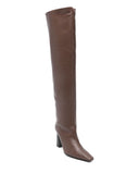 Giuseppe Zanotti Janiee Leather Heel Boots