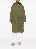 Closed Cotton And Nylon Parka Coat