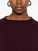 Jersey de lana base con cuello redondo
