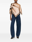 Blouse en soie imprimée Pucci