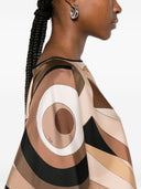 Blouse en soie imprimée Pucci