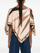 Blouse en soie imprimée Pucci