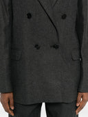Closed Wool Blend Double Breasted Jacket