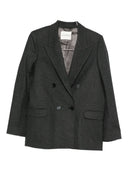Closed Wool Blend Double Breasted Jacket