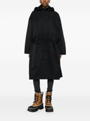 Closed Cotton And Nylon Parka Coat