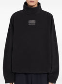 Pull à col roulé avec logo Mm6 Maison Margiela