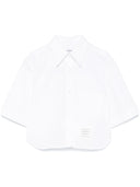 Thom Browne Cotton Cropped Shirt