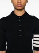 Poloshirt aus Wolle von Thom Browne