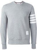 Thom Browne Baumwoll-Sweatshirt mit Rundhalsausschnitt
