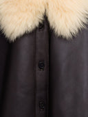 Acne Studios Veste en peau de mouton retournée