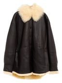 Acne Studios Veste en peau de mouton retournée