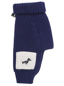 Poldo Dog Couture Knitwear Patch Wool Dog Sweater
