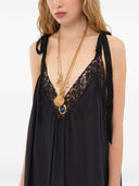 Chloè Silk And Lace Long Dress