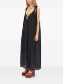 Chloè Silk And Lace Long Dress