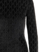 Gucci Gg Crystal Chenille T Shirt