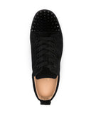 Christian Louboutin Louis Junior Suede Leather Sneakers