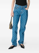 Marine Serre Moon Denim bomullsjeans