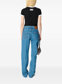Marine Serre Moon Denim bomullsjeans
