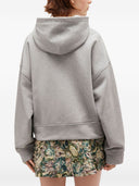 Ganni Organic Cotton Zipped Hoodie