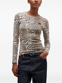 Ganni Organic Cotton Crewneck Sweater