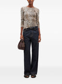 Ganni Organic Cotton Crewneck Sweater