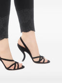 Valentino Garavani Fetishique Velvet Sandals