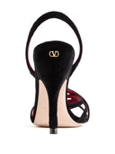 Valentino Garavani Fetishique Velvet Sandals