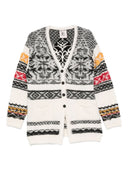 Semicouture Pierluigi Wool Blend Cardigan