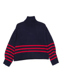 Semicouture Elisa Wool Blend Turtle Neck Jumper