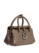 Zanellato Dotta Tabacco Baby Small Leather Handbag