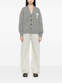 Ami Paris Ami De Coeur Wool Cardigan
