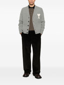 Ami Paris Ami De Coeur Wool Cardigan