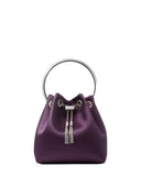 Jimmy Choo Bon Bon Leather Bucket Bag