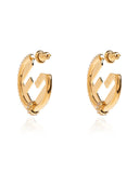 Fendi Ever Round Earrings