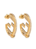 Fendi Ever Round Earrings
