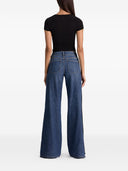 Alice + Olivia Flared Leg Denim Jeans