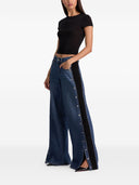 Alice + Olivia Flared Leg Denim Jeans