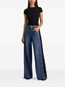 Alice + Olivia Flared Leg Denim Jeans