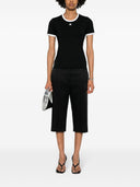 Courreges Pre Logo Cotton T Shirt
