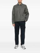Stone Island Logo Cotton Cargo Trousers