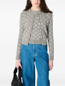 Marine Serre Moon Wool Blend Cardigan