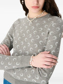 Marine Serre Moon Wool Blend Cardigan